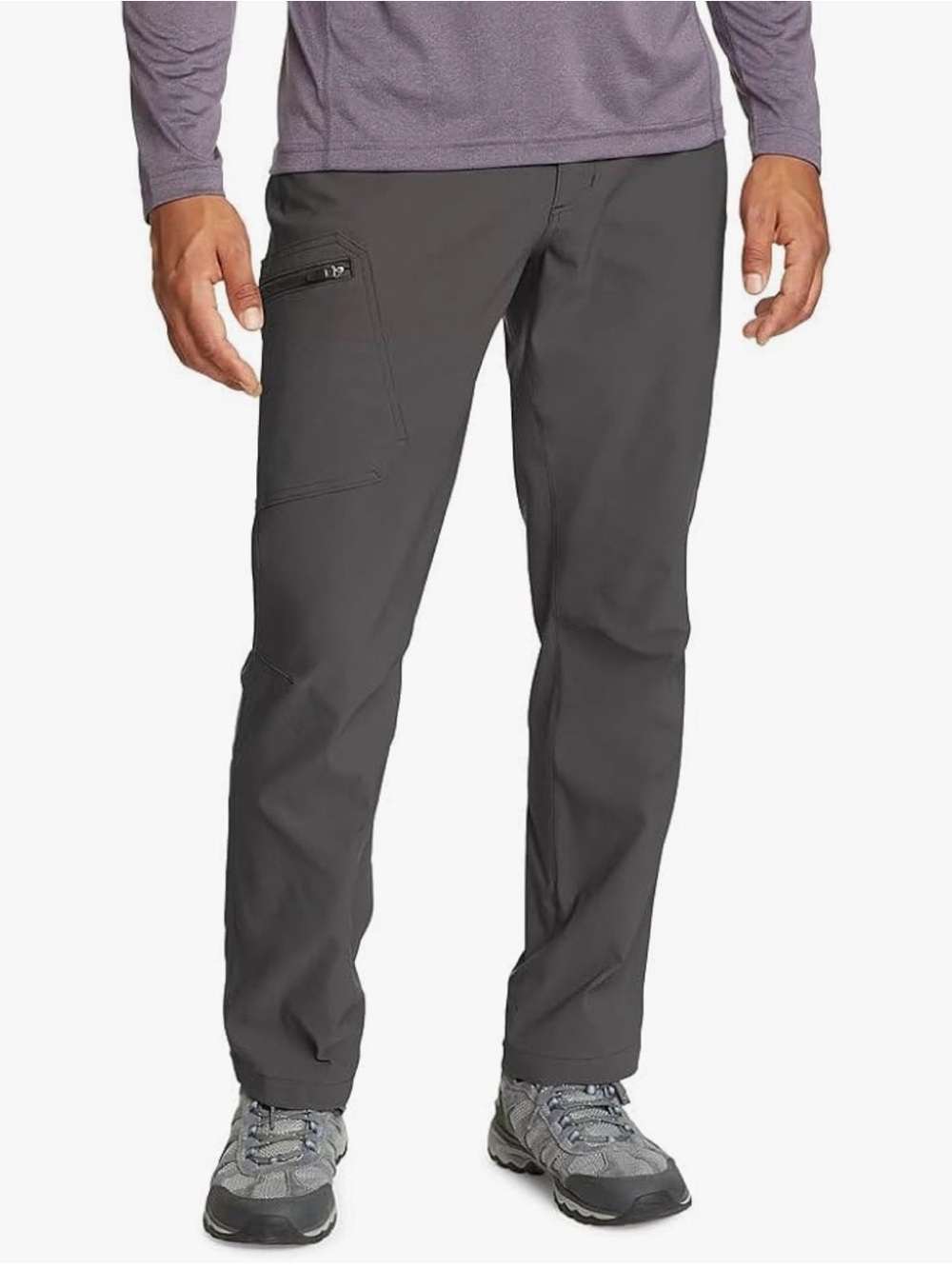 Eddie Bauer Men's Rainier Straight-Fit Performance Pants, Storm Ii, 40X32. New